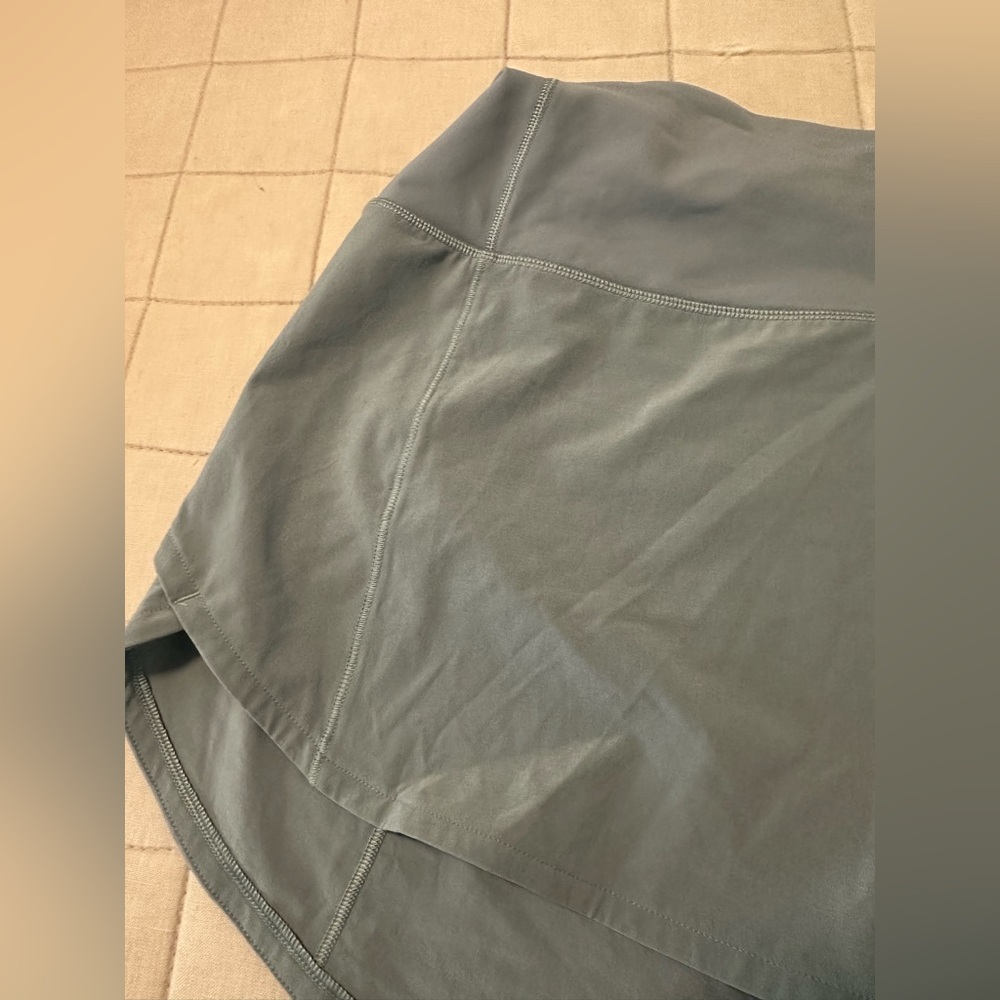 Lululemon Shorts Speed Up High-Rise Short 4" Cyan Blue 8 T (tall) - Picture 5 of 9